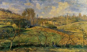 Camille Pissarro : March Sun, Pontoise